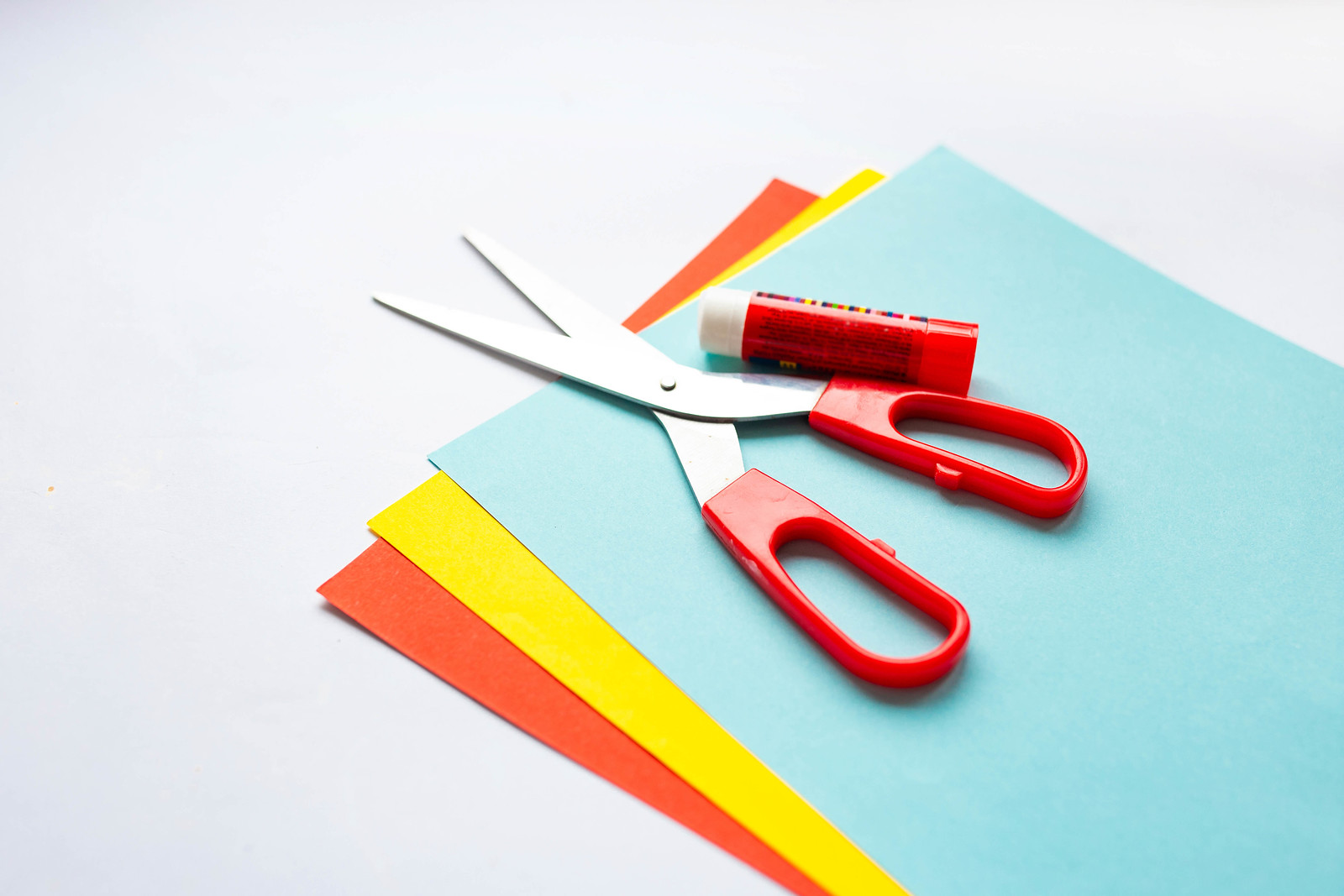 Бумага для оригами ножницы